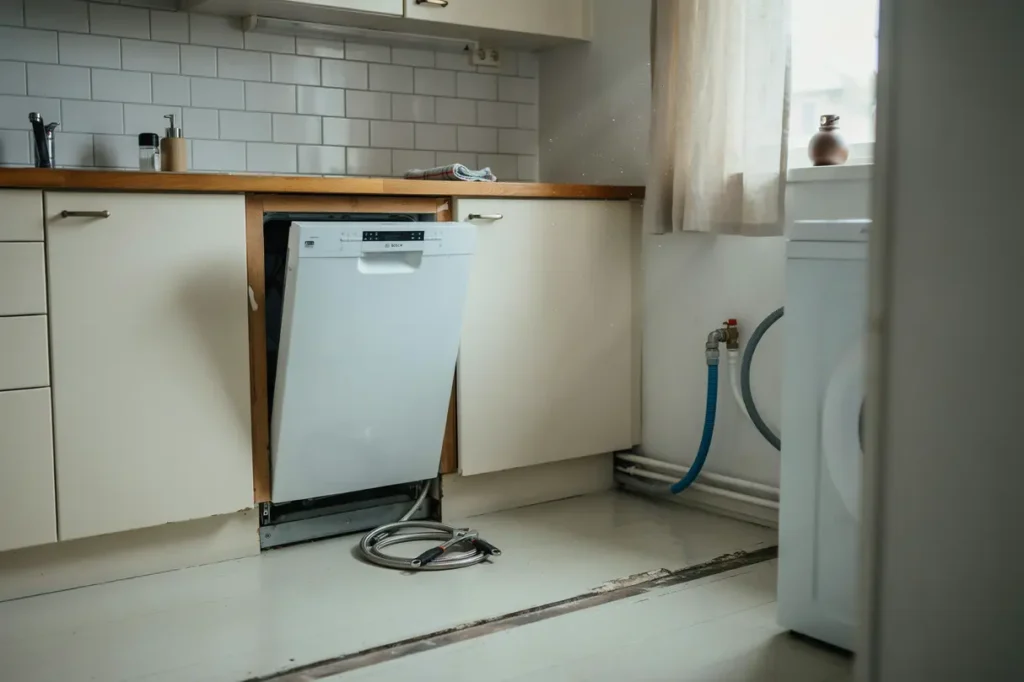 installera eller byta diskmaskin tv ttmaskin och vitvaror s kra anslutningar som minskar risken f r l ckage